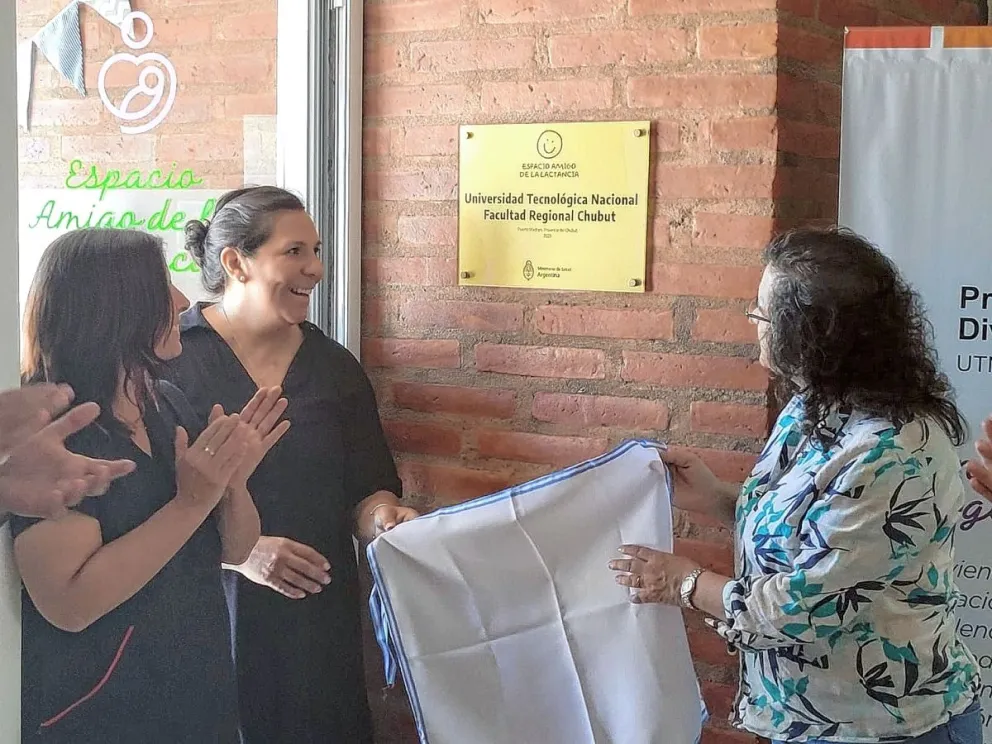 El Ministerio de Salud de Nación certificó el Espacio Amigo de la Lactancia de UTN Chubut