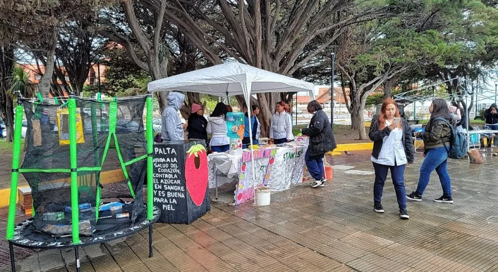 Se realizó la segunda Feria de Salud organizada por estudiantes de Enfermería