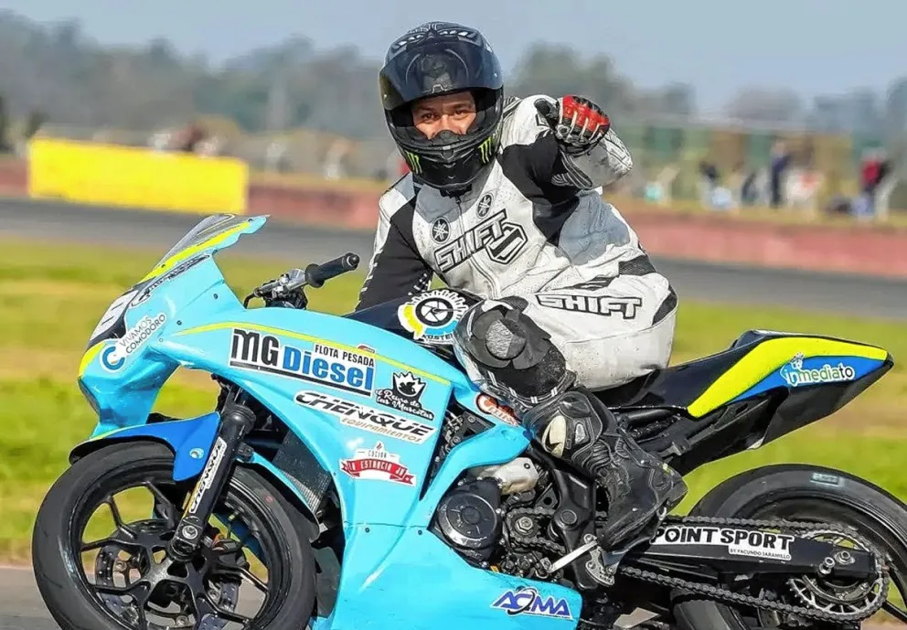 Ariel Gómez a punto de consagrarse campeón no corre en el Gálvez