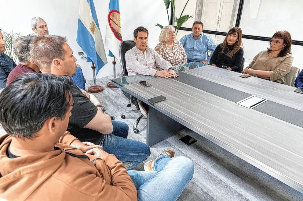 Luque se despidió del gabinete y les agradeció por los cuatro años de gestión
