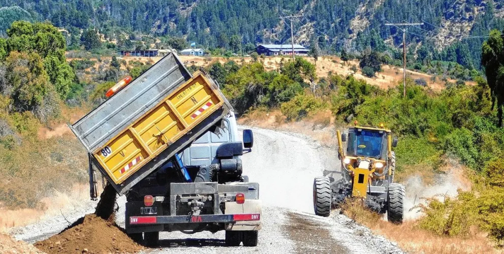 Vialidad Nacional realizó la adjudicación de la obra de enripiado de la Ruta Nacional 259, entre Trevelin y Chile