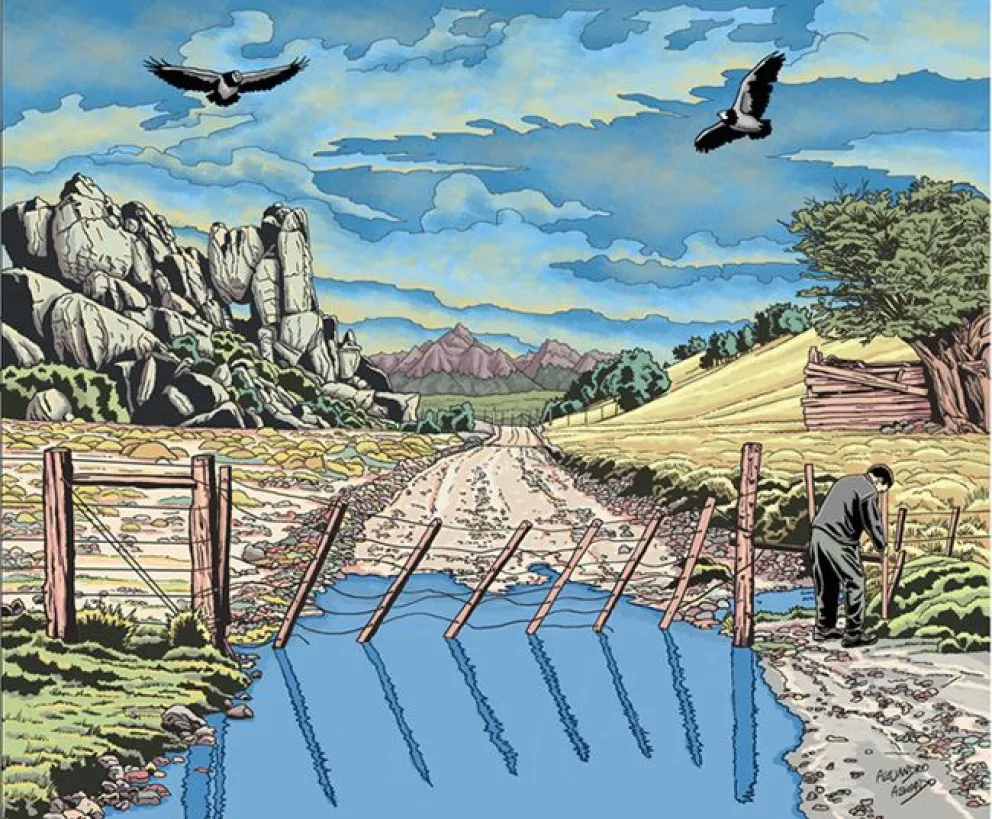 Un viaje por la apartada ruta de las tranqueras (Las Mulas-Aldea Apeleg)