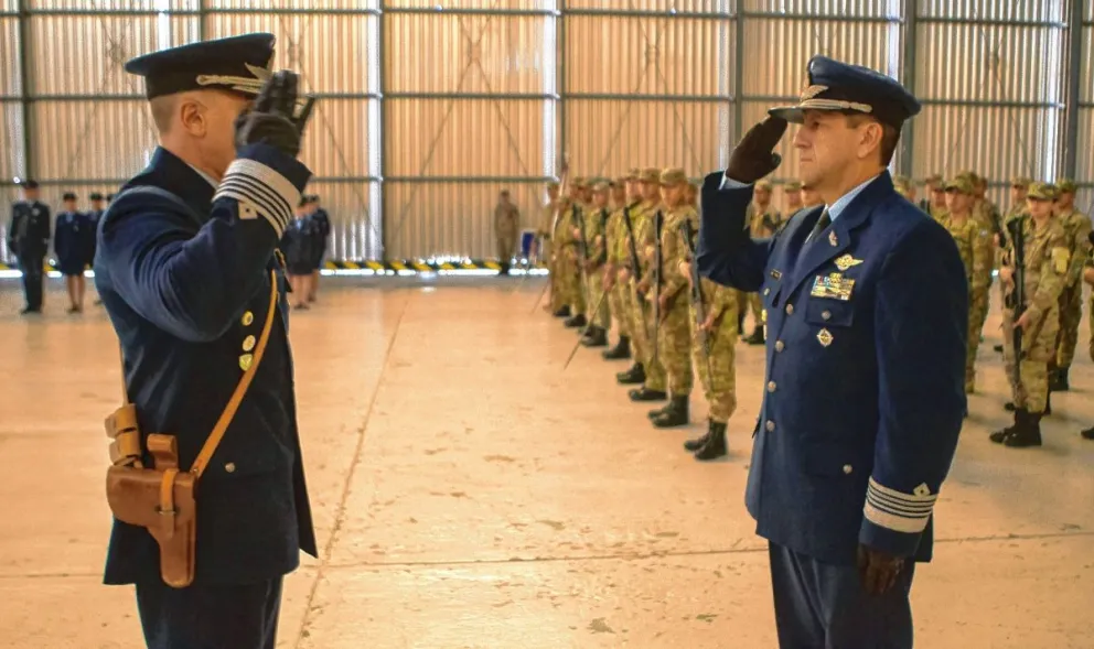 La IX Brigada Aérea de Comodoro Rivadavia conmemoró su 48º aniversario