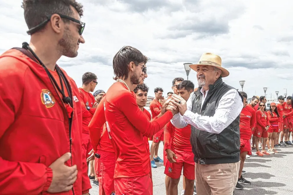 Macharashvili encabezó el lanzamiento de la temporada estival y del programa Verano Seguro