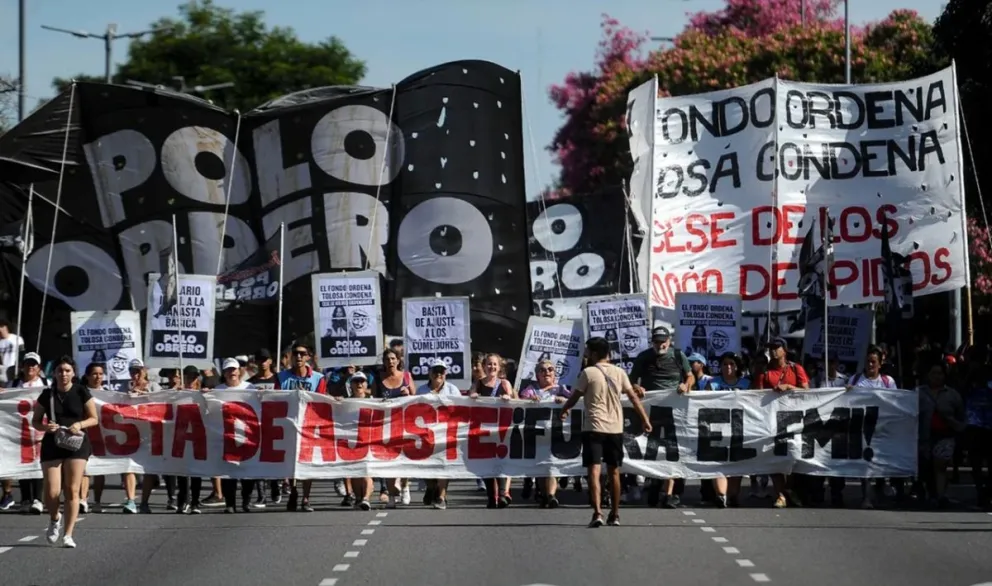 Bullrich, durísima contra los piqueteros: "Van a la marcha y les sacan el plan o se quedan en casa y siguen trabajando"