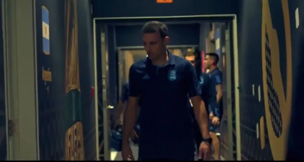 Inédito: el enojo de Scaloni con los jugadores en la final del Mundial de Qatar 2022
