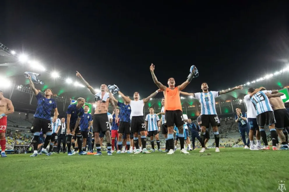 Argentina termina el 2023 en lo más alto del ranking FIFA