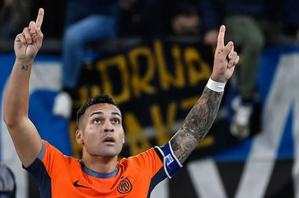 Lautaro Martínez sufrió una lesión y será baja en el Inter