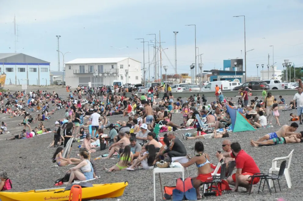 Comodoro estuvo en el ranking de las temperaturas más altas, mientras que el viento acompañó la jornada