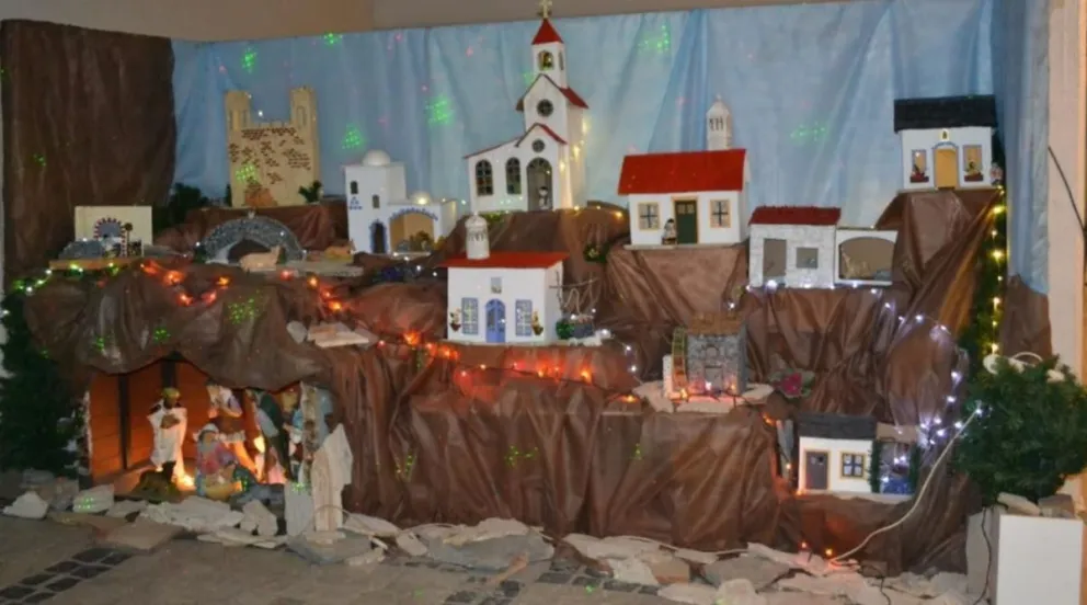 Hasta el 8 de enero se podrá visitar el pesebre de la Asociación Portuguesa