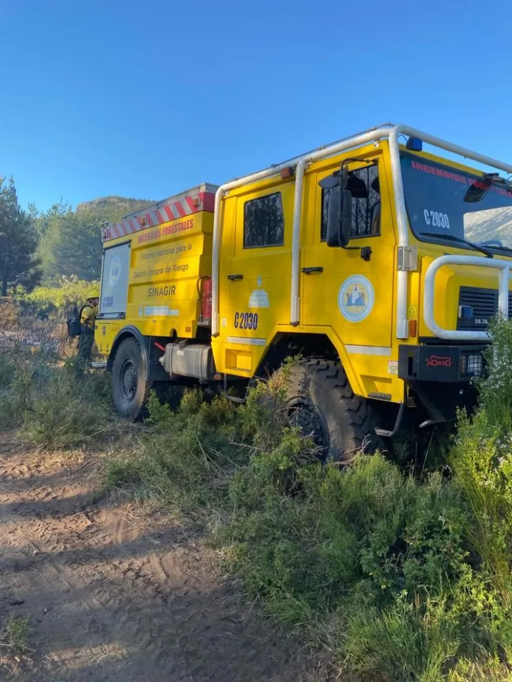 El Gobierno del Chubut controló el incendio en Epuyén