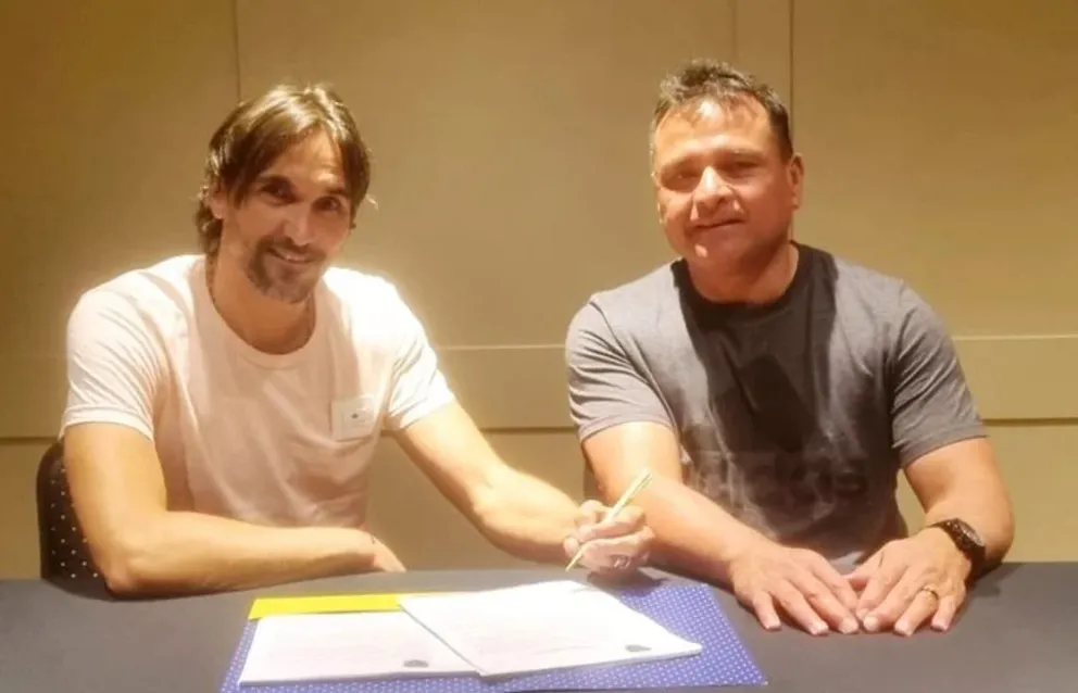 Diego Martínez firmó contrato y es el nuevo entrenador de Boca