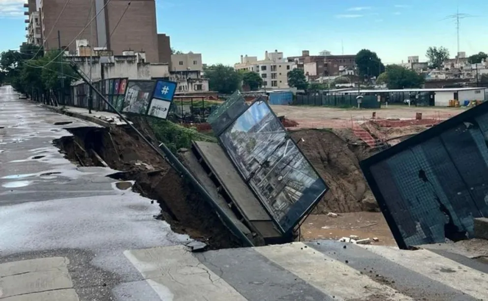 Graves consecuencias dejó el brutal temporal en Villa General Belgrano y Córdoba Capital