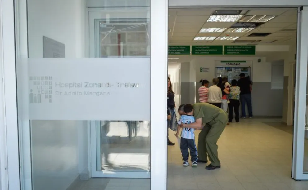 El Hospital de Trelew intervino en el caso de un niño que ingresó con el 60% de su cuerpo quemado