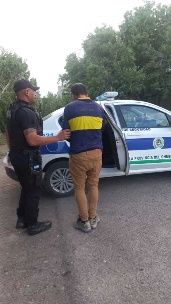Lo detuvieron por agredir a su pareja