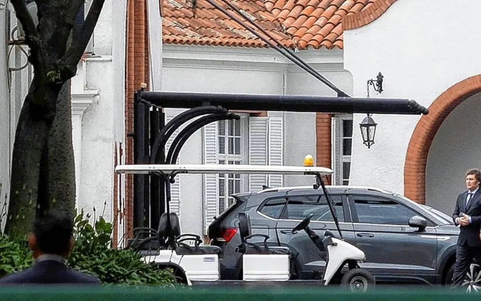 Milei se mudará en breve a la Quinta de Olivos