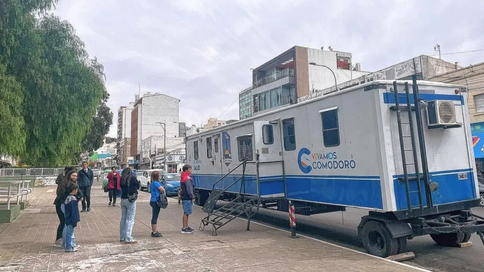 Esta semana el tráiler de salud municipal estará en la plaza de la Escuela 83