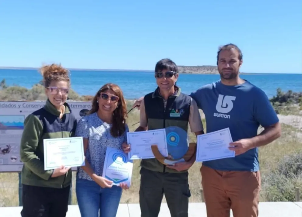 El Área Natural Protegida Península Valdés fue reconocida con certificados de Distinción de Directrices de Sostenibilidad Turística