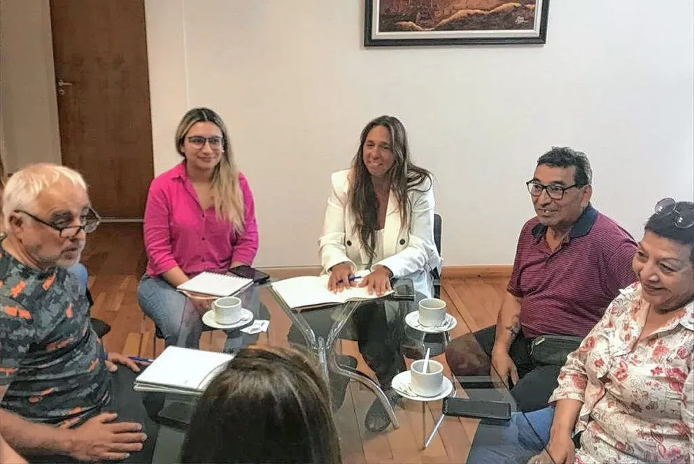 Referentes de Diadema se reunieron con el viceintendente y concejales