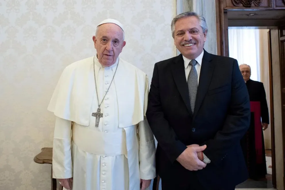 El Papa Francisco recibirá este lunes a Alberto Fernández en el Vaticano