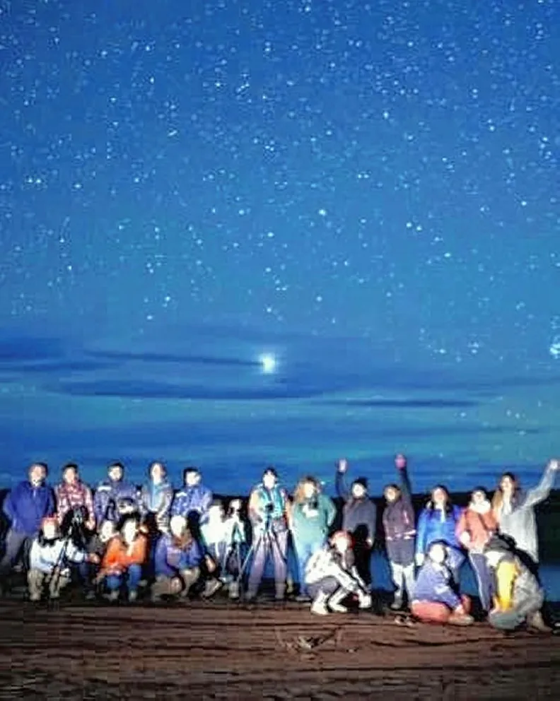 Fotografía nocturna en el Parque Patagonia Azul