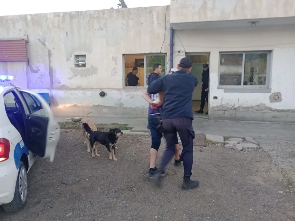 Lo detuvieron por agredir a su pareja