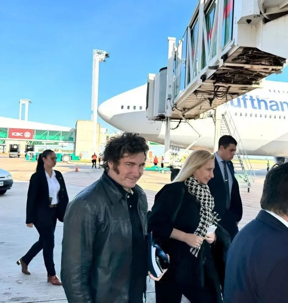 Milei viajará a Los Ángeles y utilizará por primera vez el avión que compró Alberto Fernández