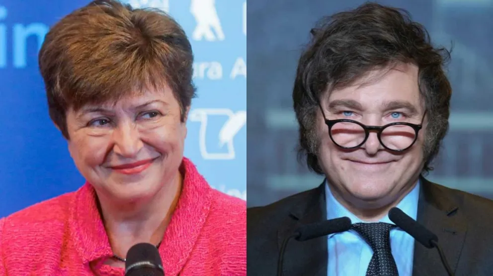 Milei se reunirá con la directora del FMI en el Foro de Davos