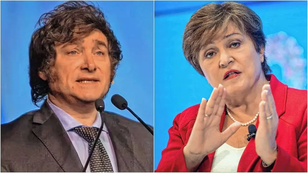 Oficial: Milei se reunirá este miércoles con Georgieva en Davos