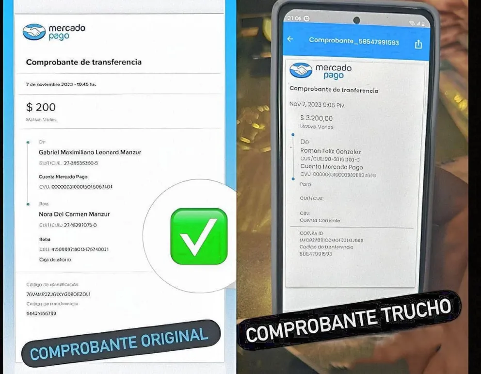 Alertas ante posibles estafas por Mercado Pago