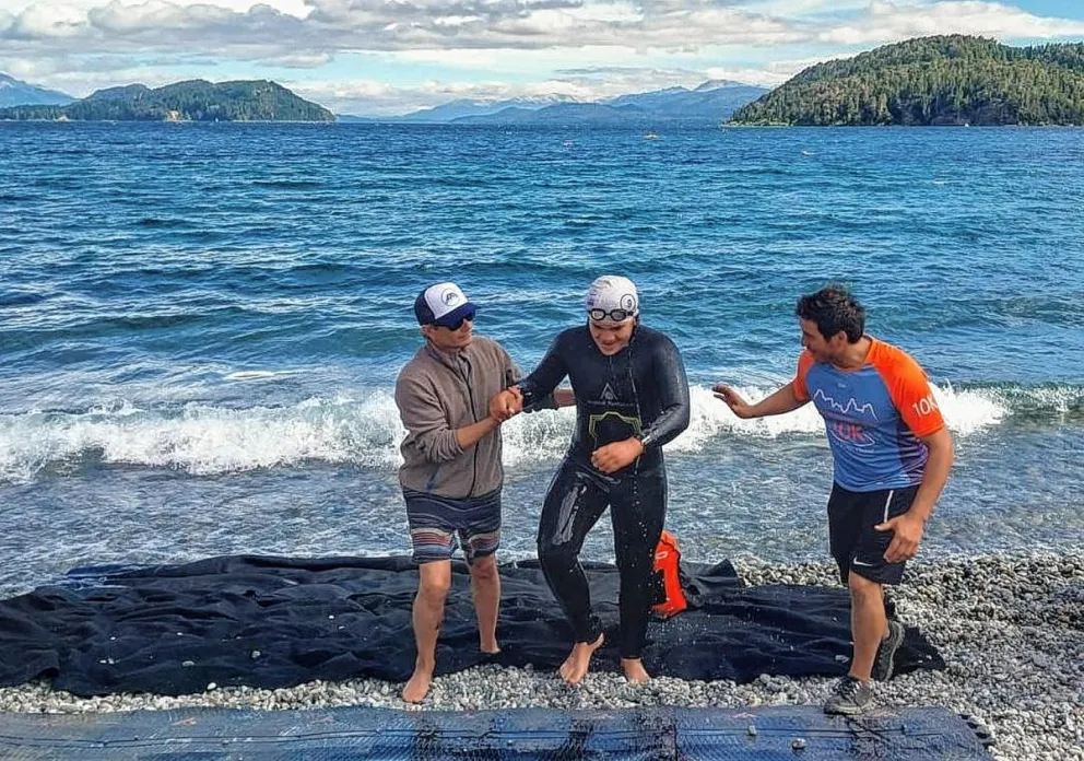 Este fin de semana en Bariloche, Bautista Wisky tendrá un nuevo desafío en aguas abiertas