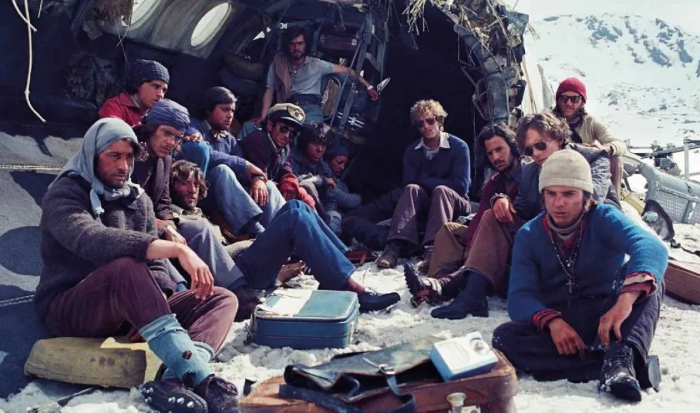 La sociedad  de la nieve, sobrevivir