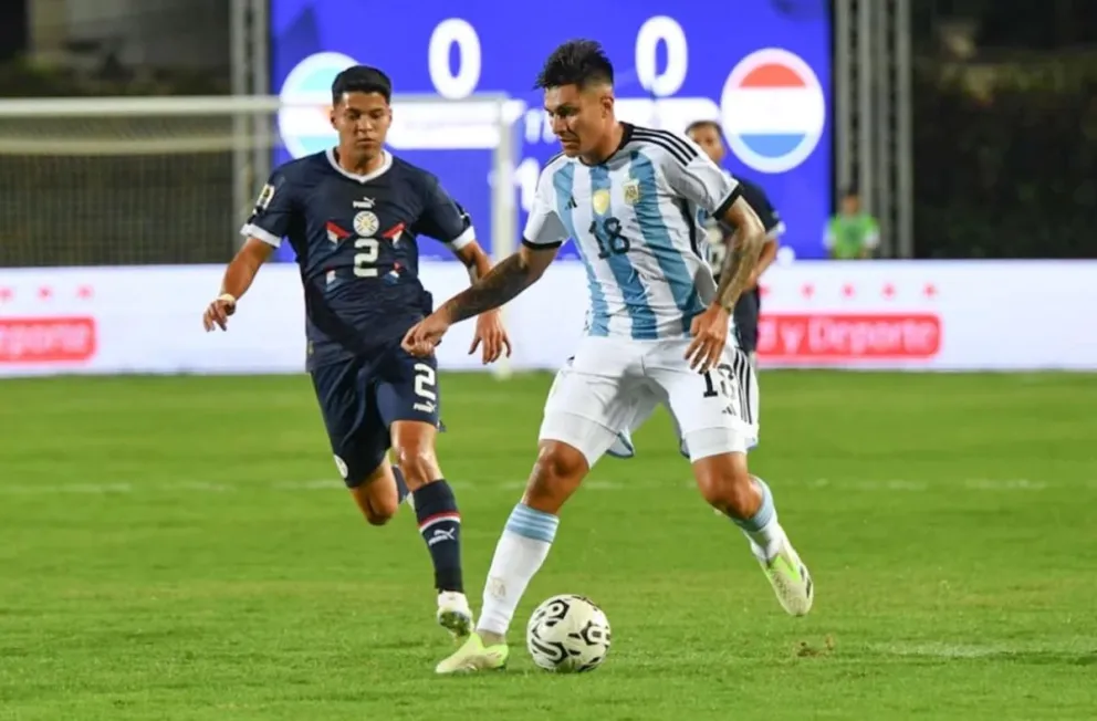 La Selección Sub 23 debutó en el Preolímpico con un empate ante Paraguay