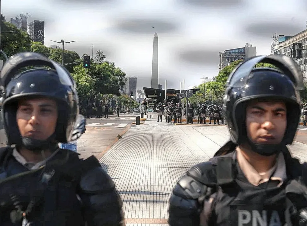 Un juez ordenó al Ministerio de Bullrich abstenerse de requisar o filmar la marcha