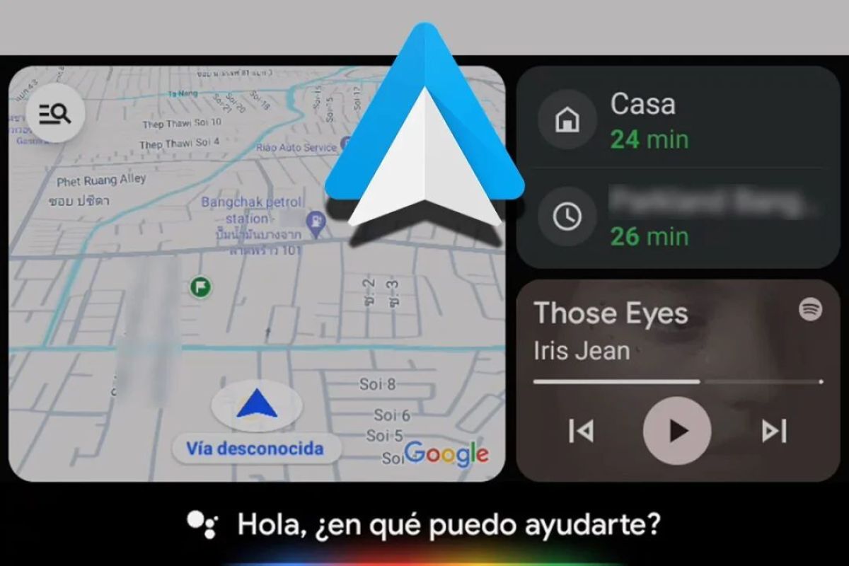 Android Auto renueva el diseño del Asistente para que no tape el mapa