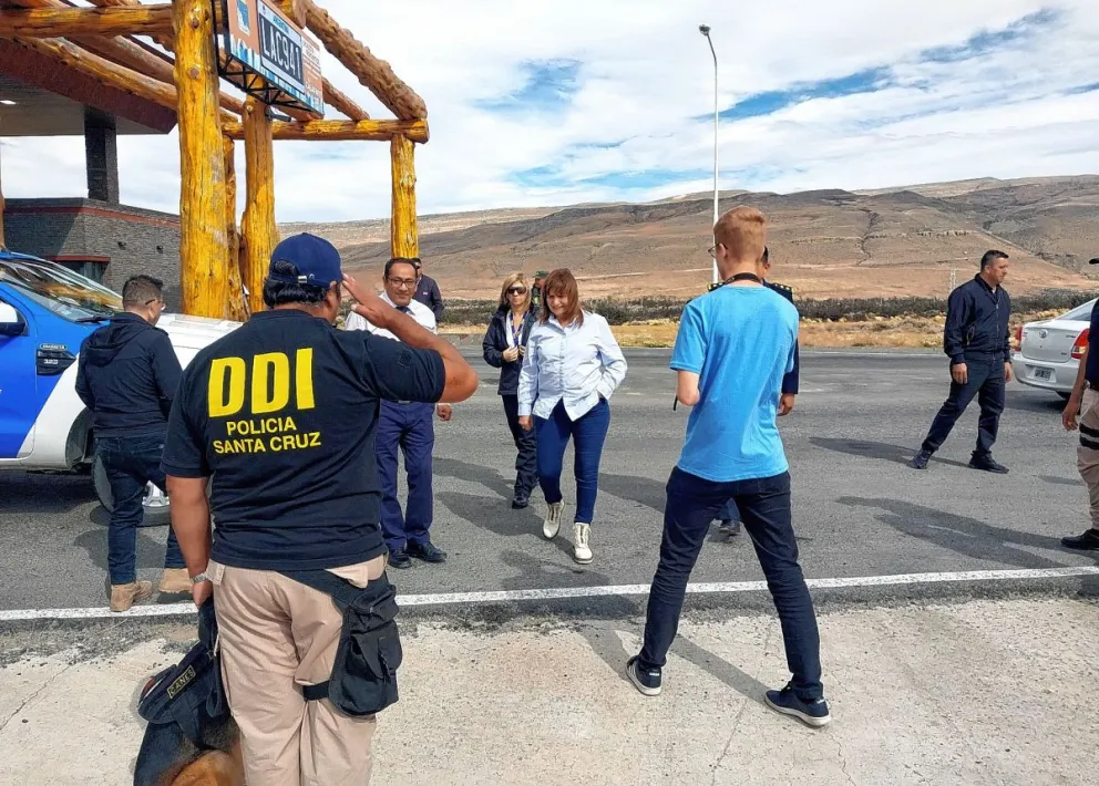 Exitoso operativo antinarcóticos en El Calafate con la presencia de “Pato” Bullrich: incautan 197 grs de cocaína