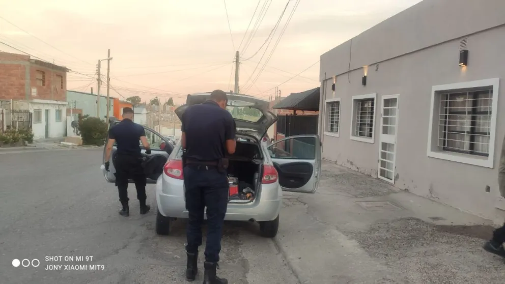 Encontraron un auto robado en el Fuchs
