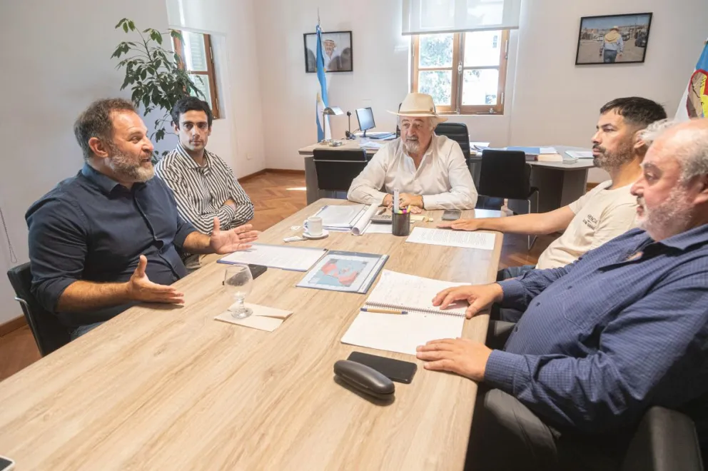 Macharashvili recibió al ministro Ponce y al diputado Glinski