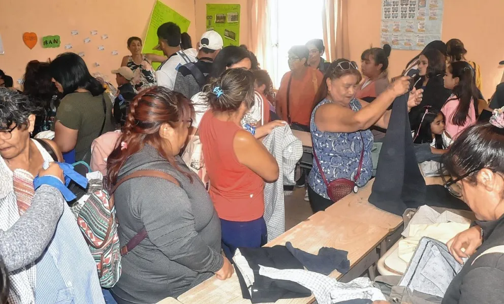 CAI Solidaria entregó donaciones en Río Mayo
