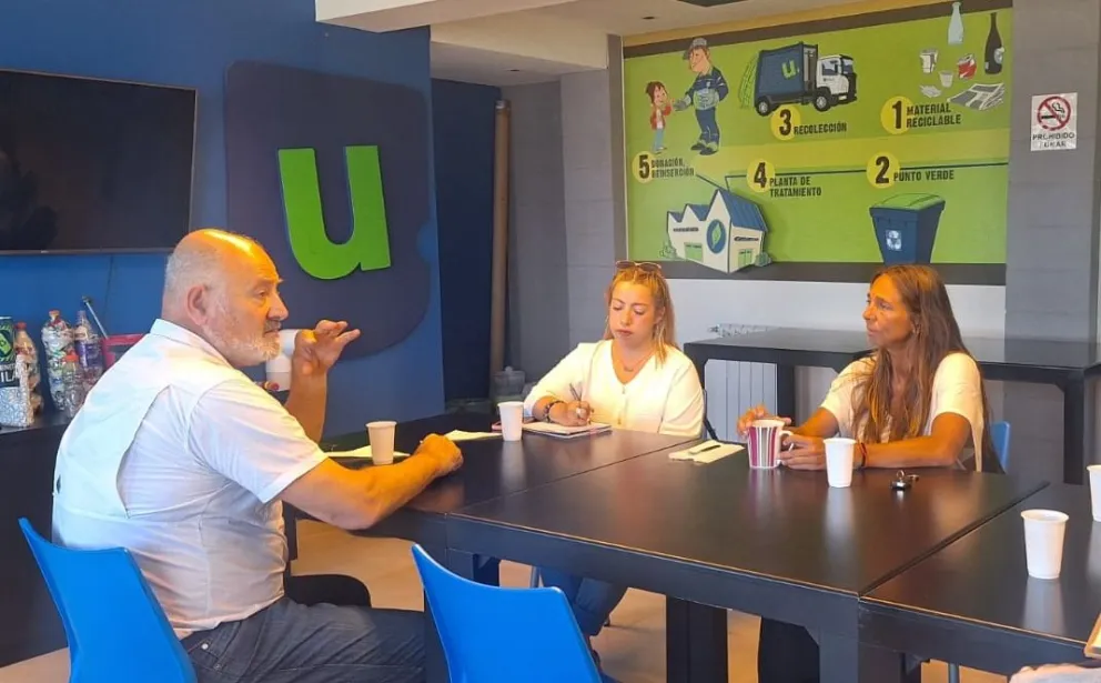 Urbana recibió a la concejal Luciana Ferreira