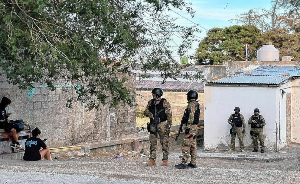 Espectacular allanamiento en Pico Truncado: incautan droga y armas de grueso calibre