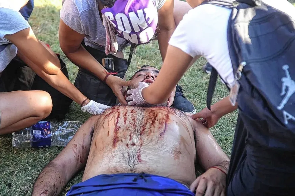 Tensión e incidentes en la segunda jornada de protestas en el Congreso: heridos y detenidos