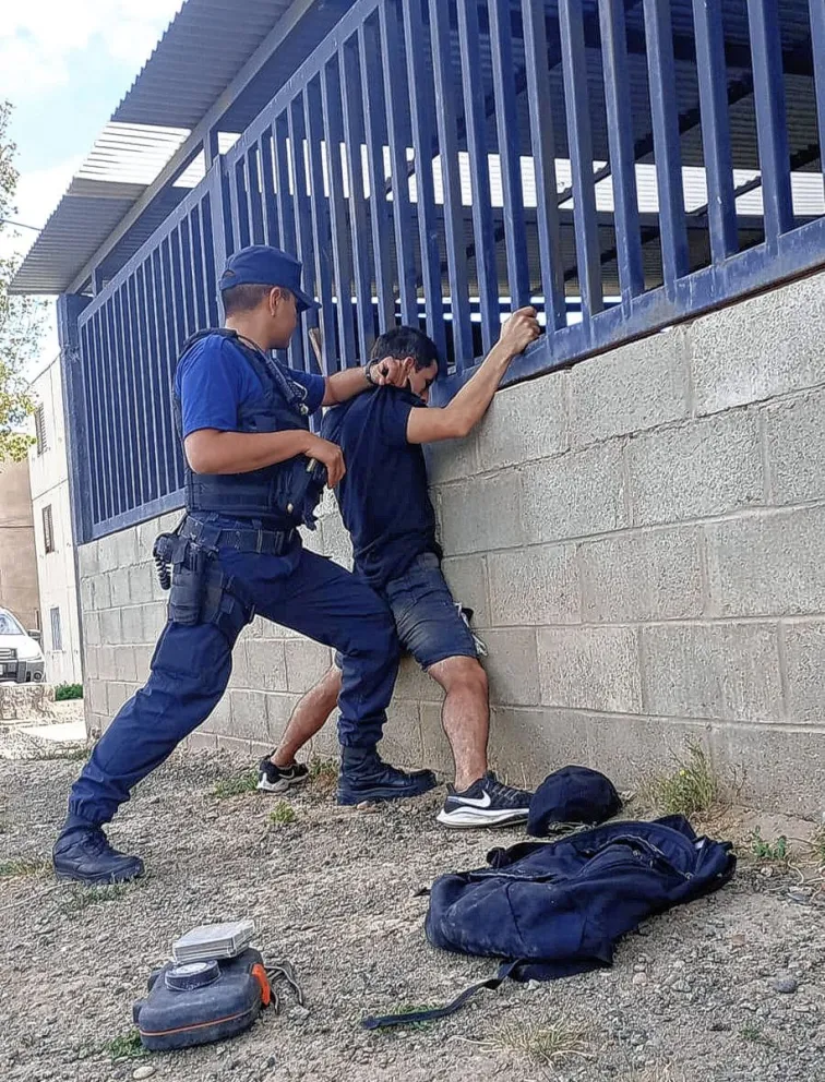 Atraparon a “Jaimito” Rodríguez cuando escapaba tras robar herramientas