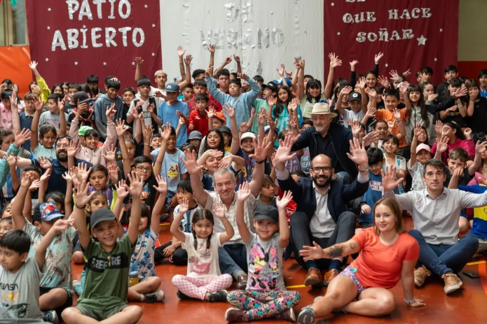 Con la participación de más de 240 chicos concluyó la edición verano de Patio Abierto