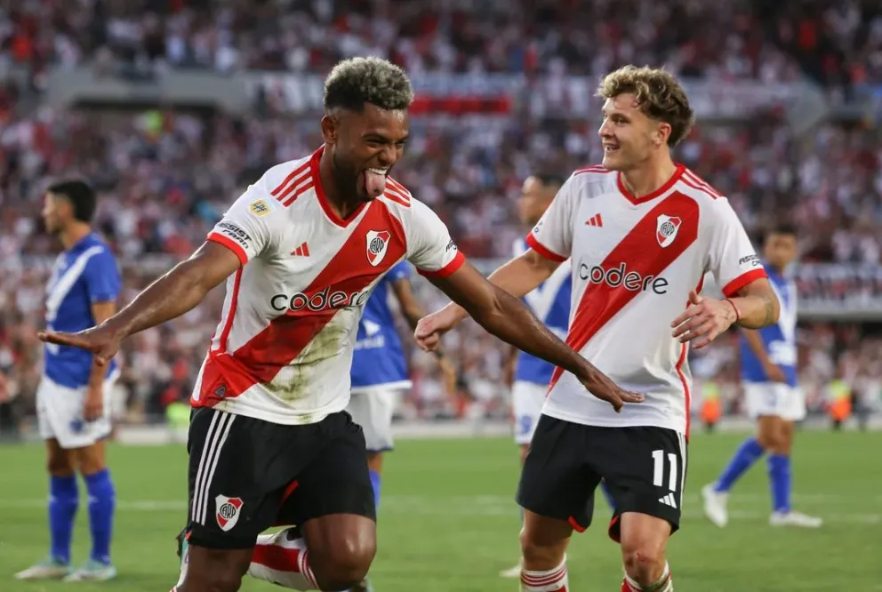 River aplastó a Vélez con una lección de fútbol en el Monumental
