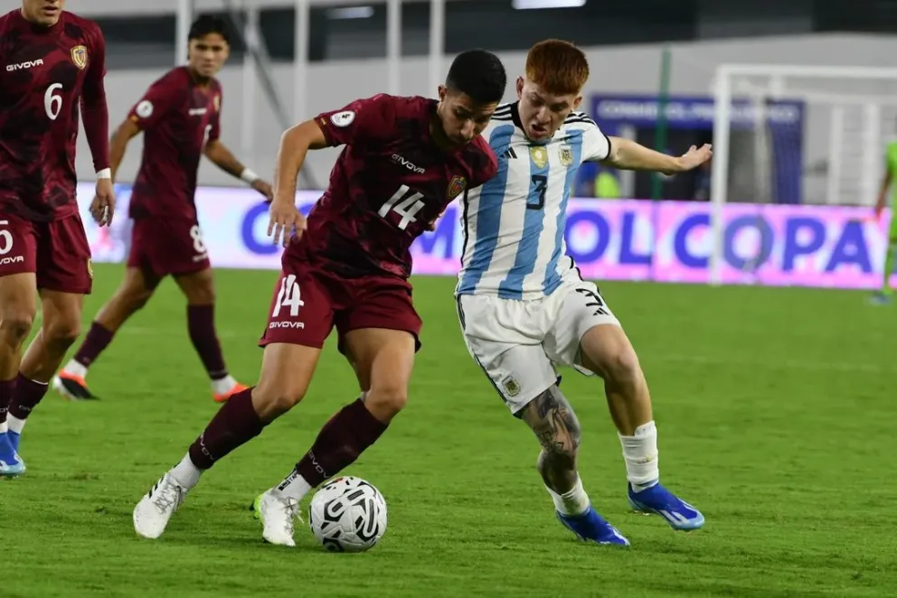 Con polémica, la Selección argentina empató con Venezuela en el primer partido de la Fase Final del Preolímpico