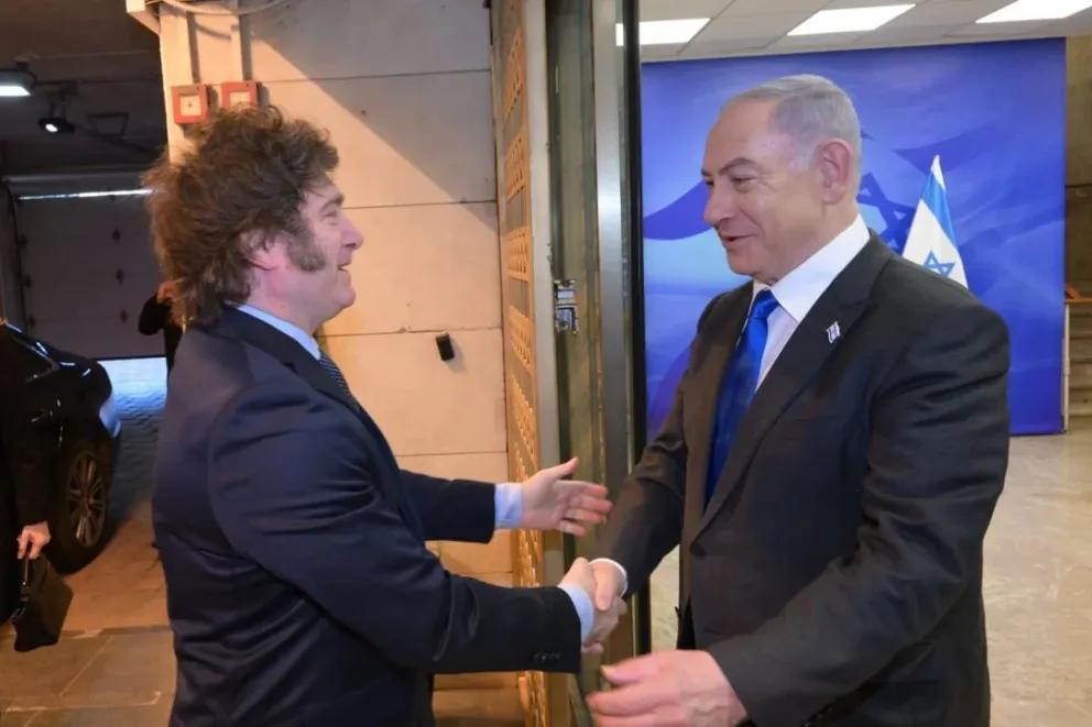 Milei continúa su visita a Israel con una agenda cargada: se reunió con Netanyahu