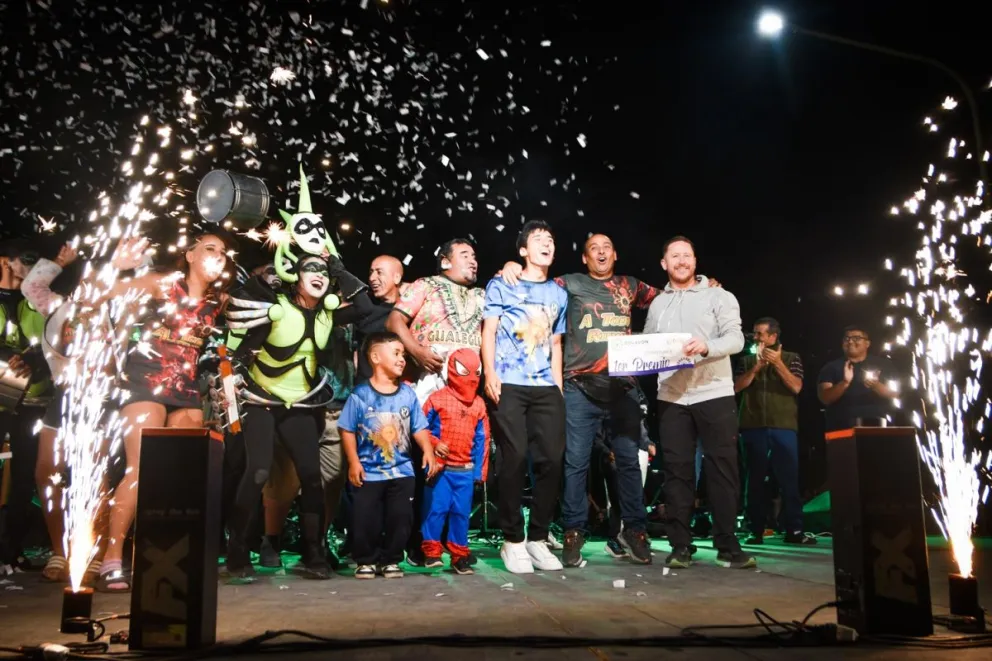  “A Todo Ritmo” fue la comparsa ganadora de los Carnavales de Dolavon