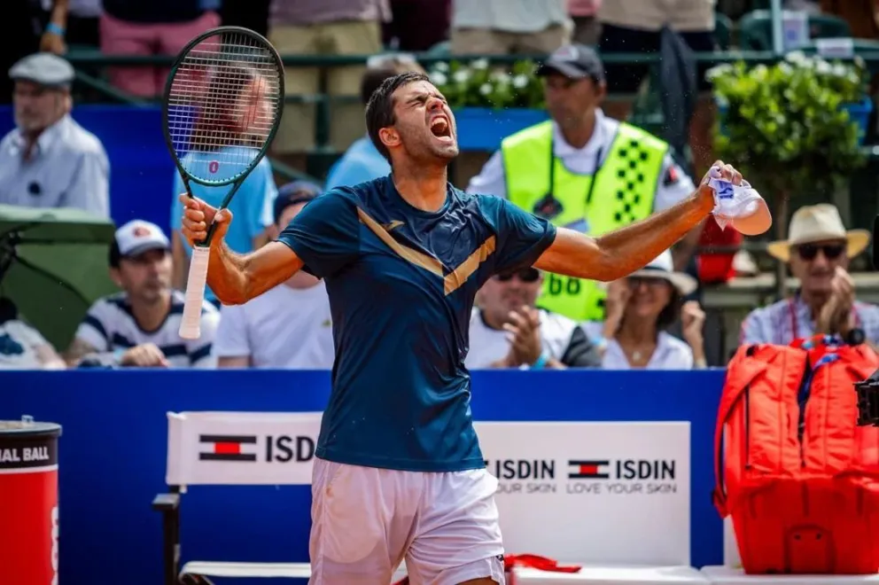 Díaz Acosta no le dio oportunidades a Jarry y se consagró campeón del Argentina Open