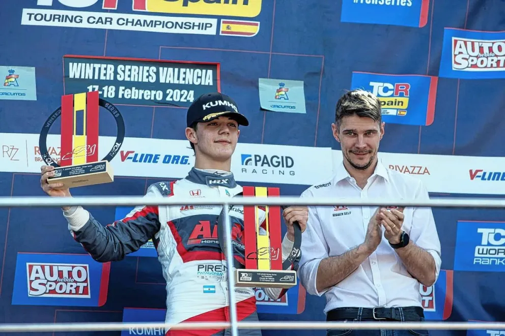 “Nacho” Montenegro se consagró campeón de la pretemporada en España